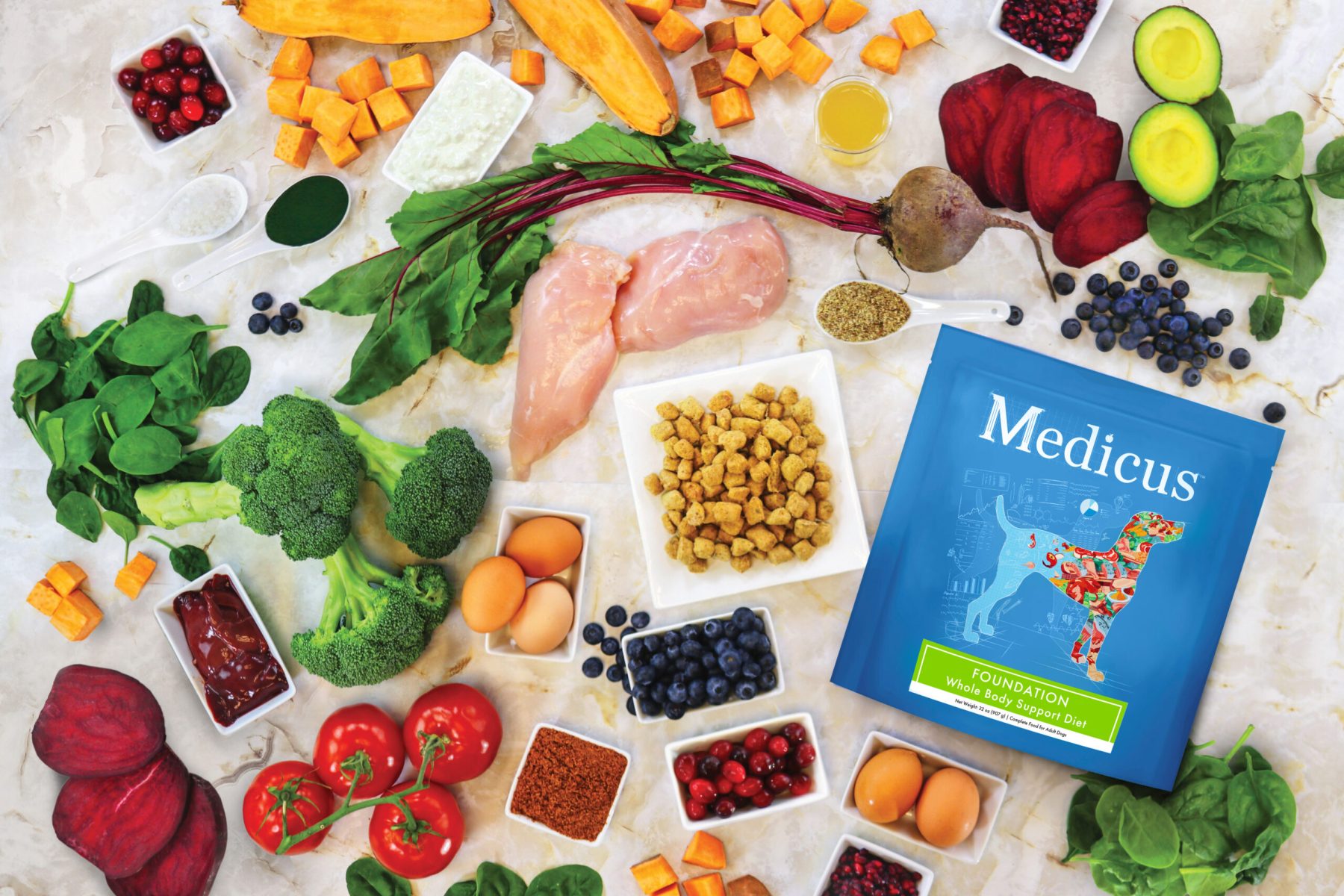 Medicus Ingredient Collage_DOG Whole Body