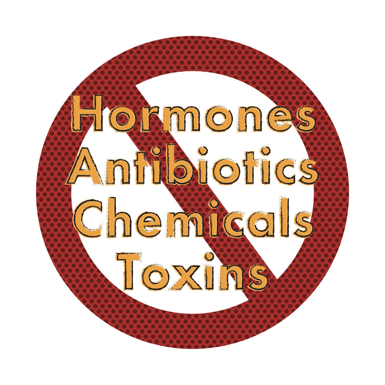 medicus icons _clean, quality food (sans hormones, antibiotics, chemicals, toxins)-